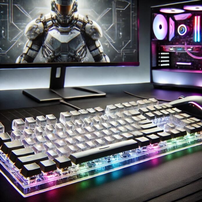 clear gaming keyboard